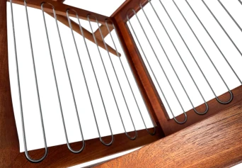 Two Mid-Century Modern Lounge Chairs by Arne Vodder for Glostrup, 1950s